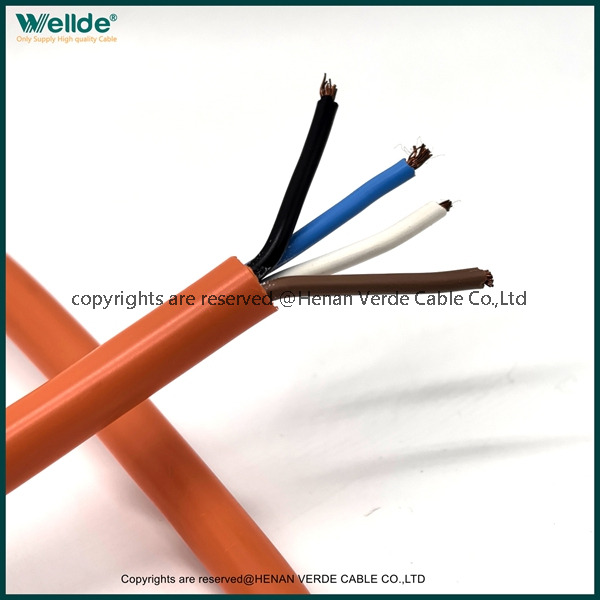 Power Cable PVC Copper 4 Core Power Cable Wire