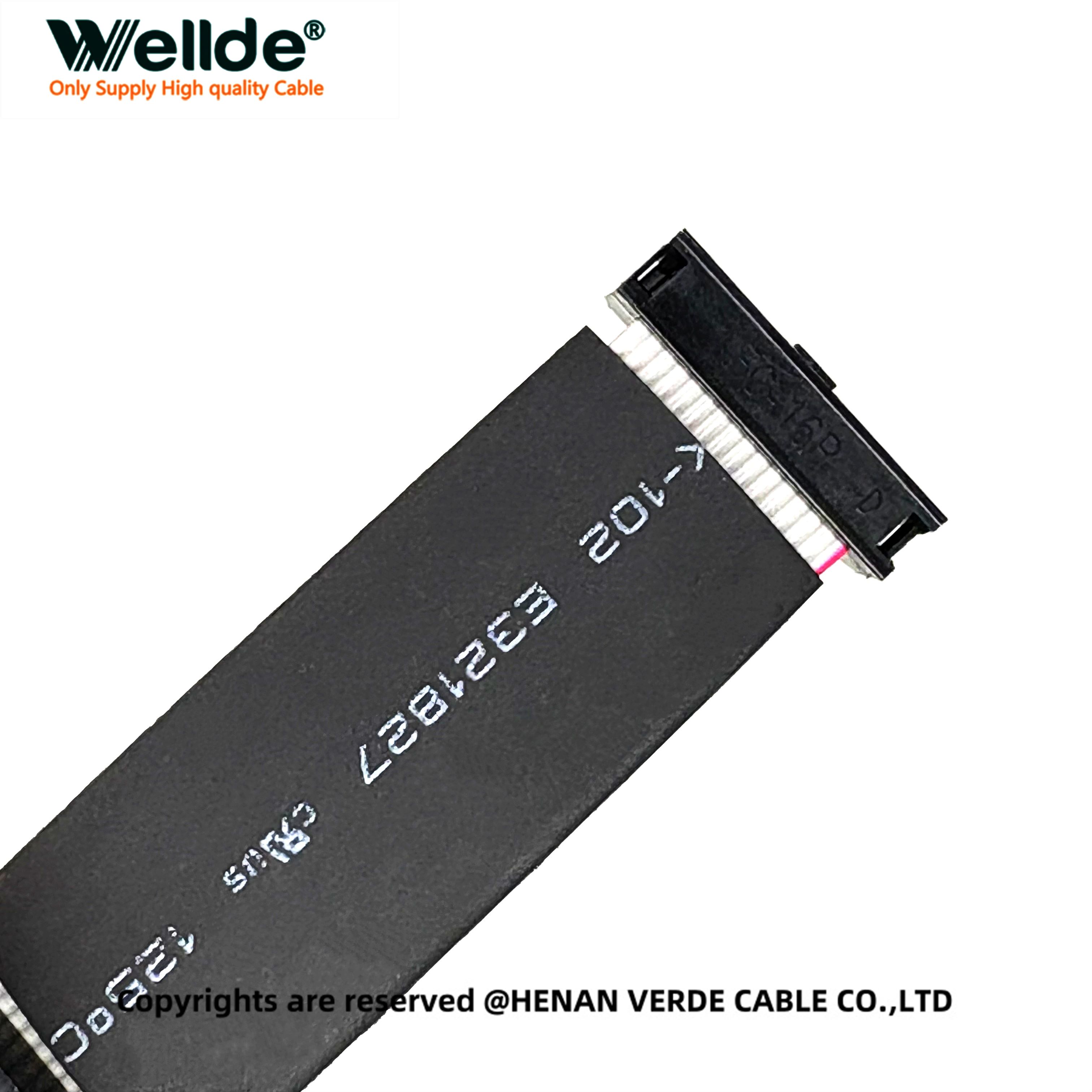 Custom Length Flat Ribbon Cable – 16 Pin