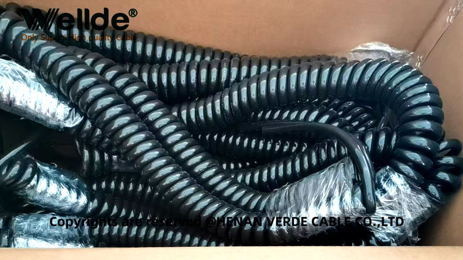 5 Core 1.5mm² Coiled Cable