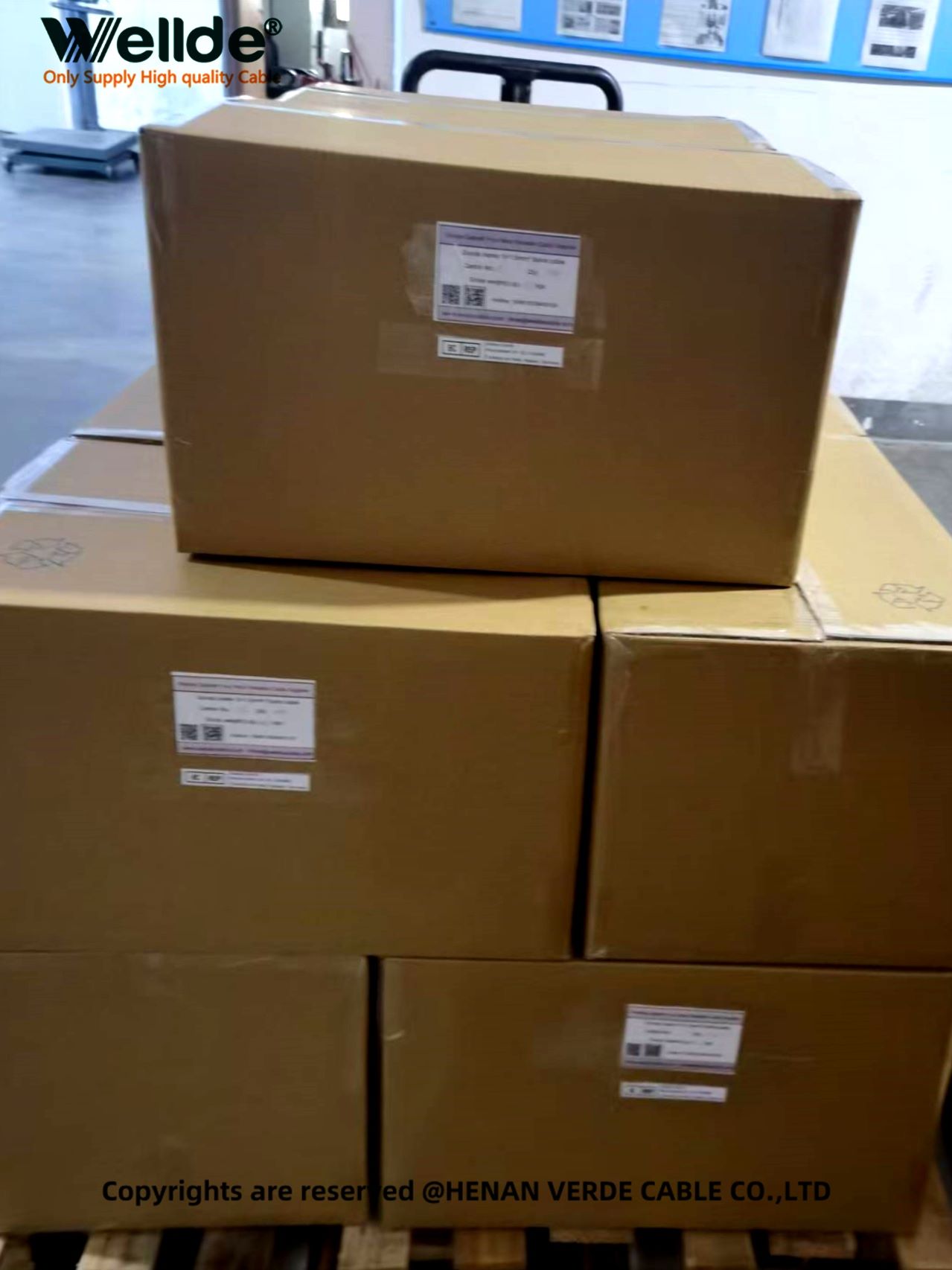 Industrial Retractable 5 Core Cable
