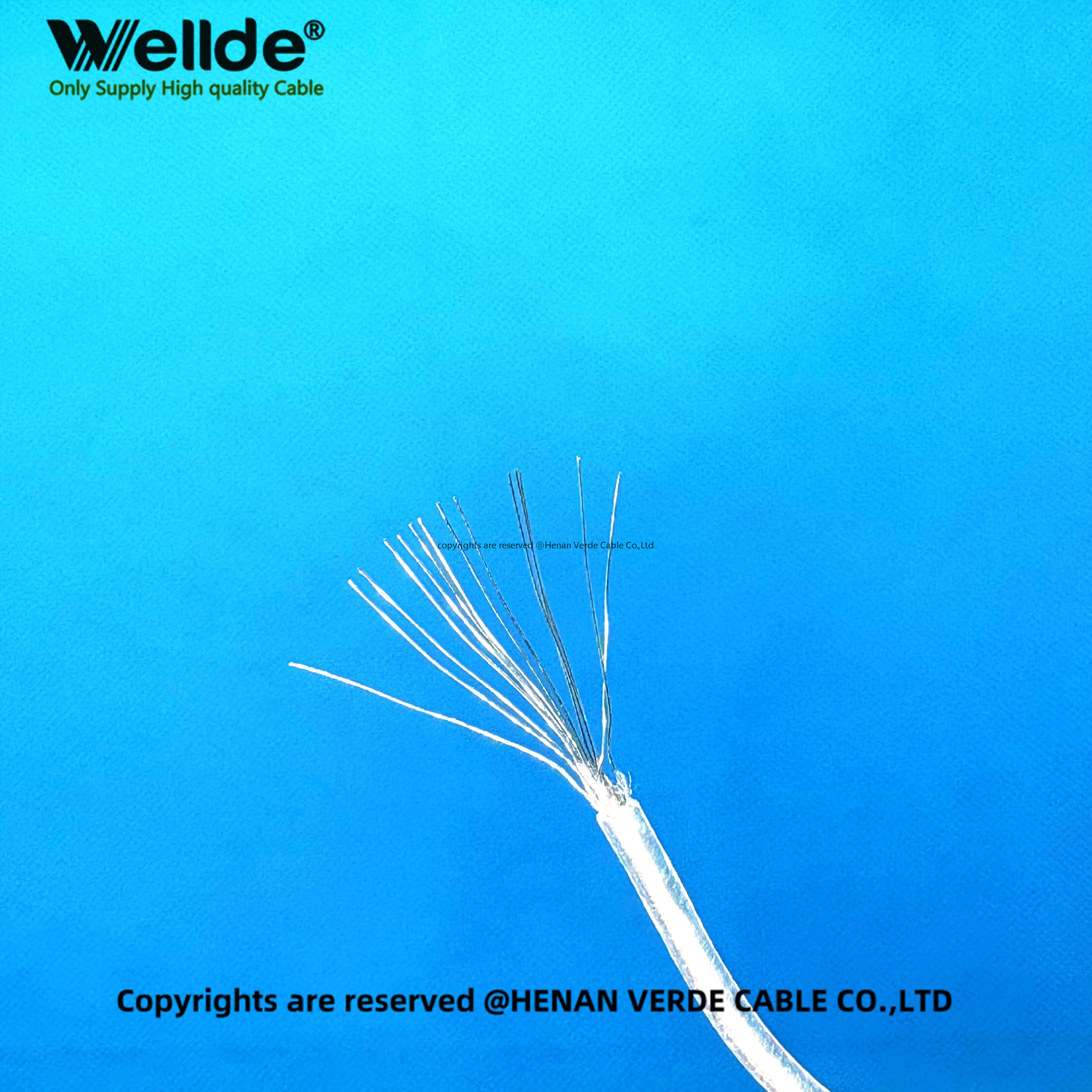 0.5mm² silk insulated wire with PVC sheath
