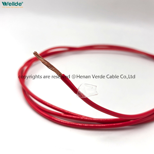 22AWG Nylon Cable Copper Conductor Grounding Cable PTFE Wrapping Insulation