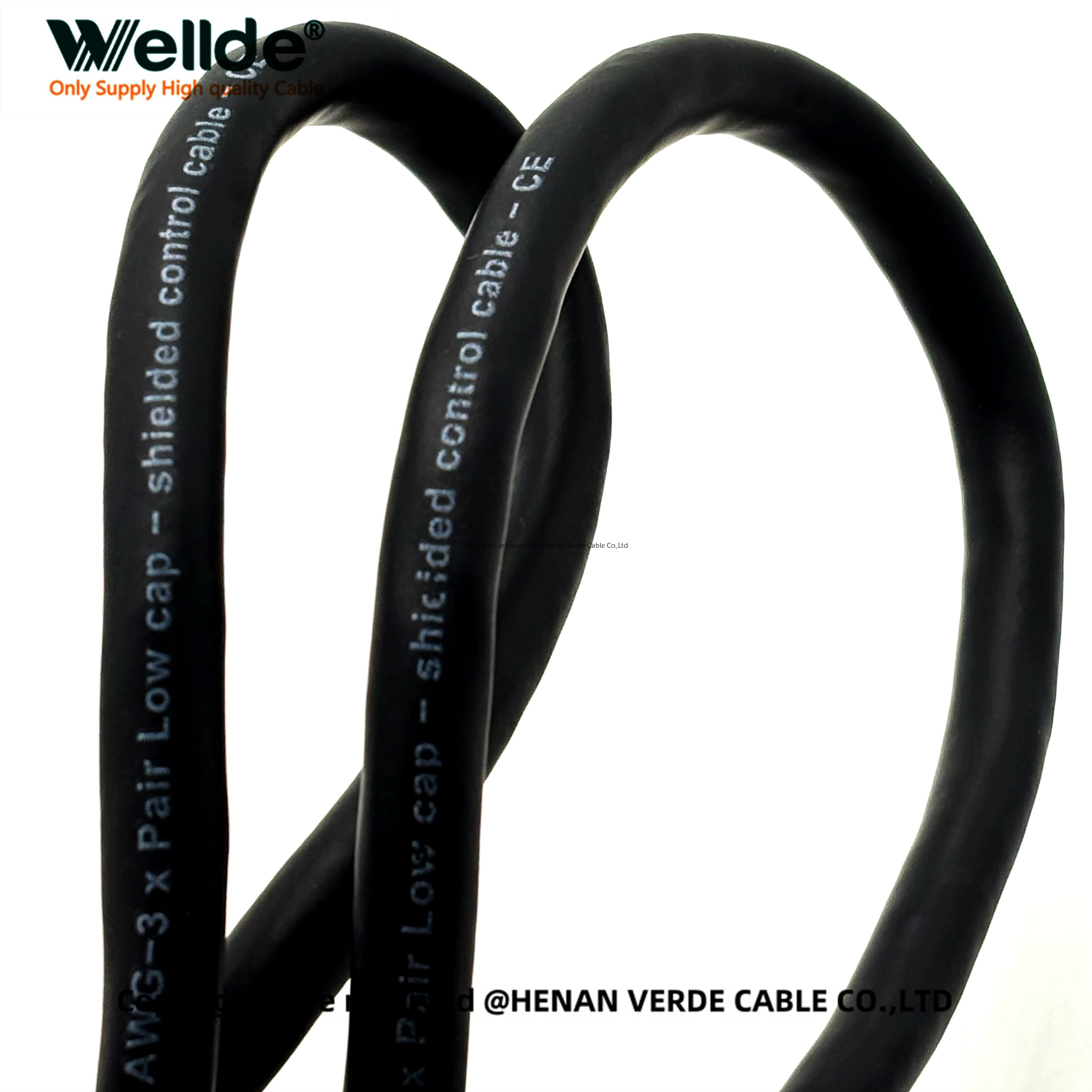 PVC control cable
