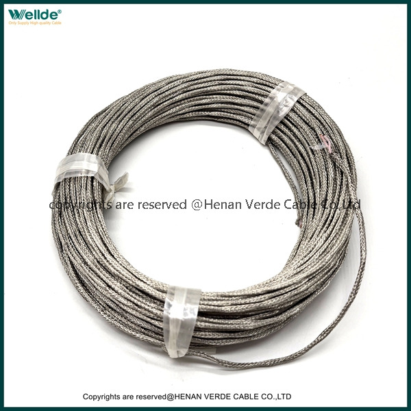 High Temperature 2 Core Twisted PTFE Shielded Signal Cable