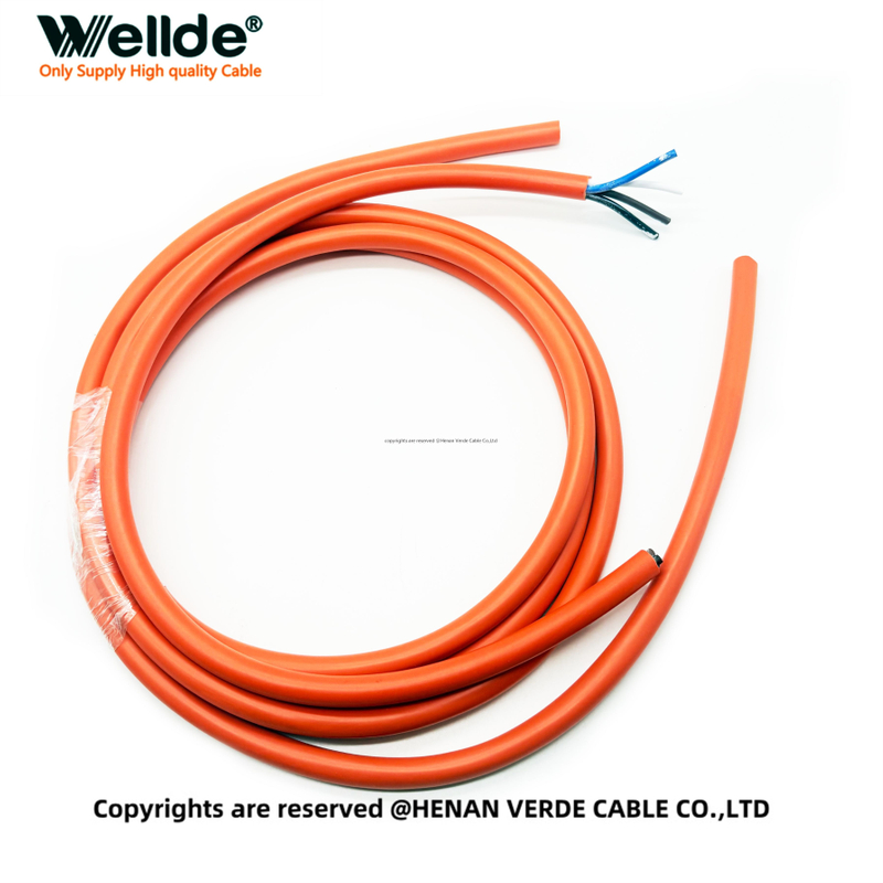 4 core TPE insulated flexible control cable