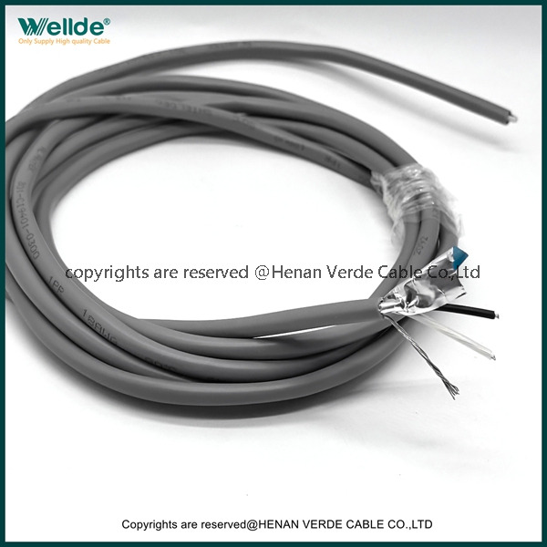 18AWG PVC Aluminum Foil Shielded Signal Cable Industrial Sensor Communication Wire