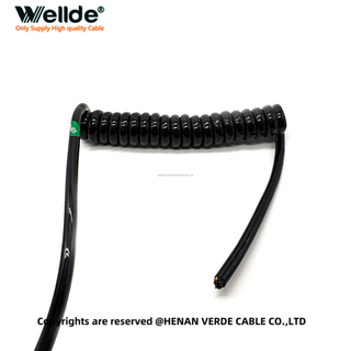 18 Core 0.5mm² PUR Spiral Cable