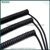 Spiral Cable high quality coiled cable for truck automotive extension curly coiled cable telephone copper cable