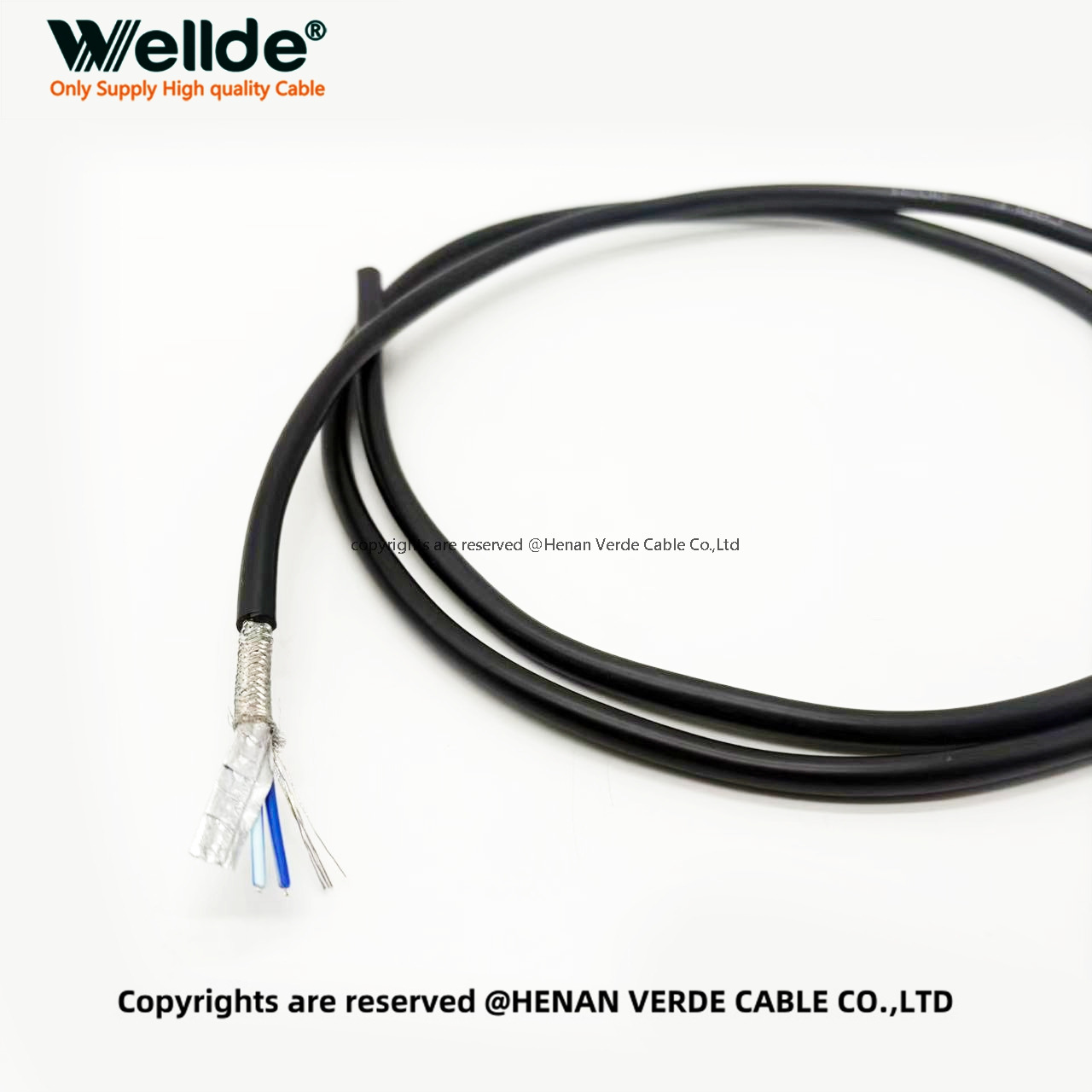 Industrial RS485 Shielded Data Cable 0.2mm²
