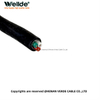 High temperature flexible silicone electrical cable