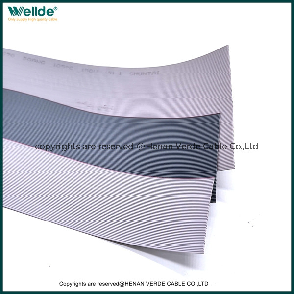 Flexible Flat Ribbon Cable Gray Color Coded Multi‑core FFC Cable For Electronics Assembly
