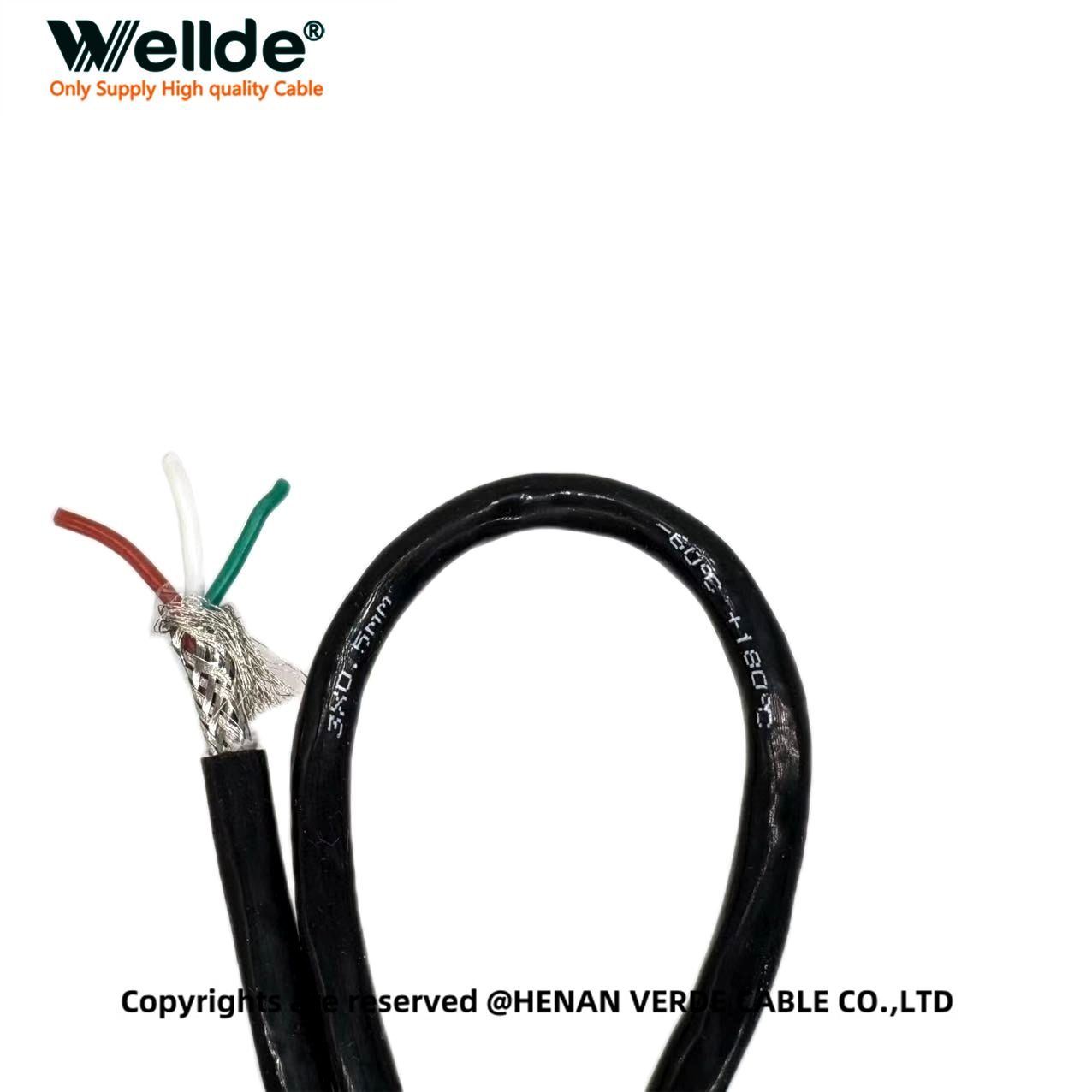 3×0.5mm² High Temperature Silicone Cable