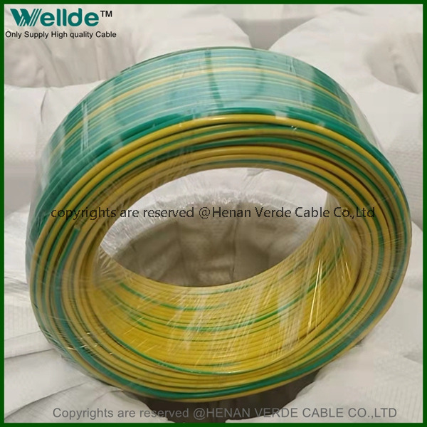 Custom Specifications Yellow Green Grounding Cable Earthing Cable Wire