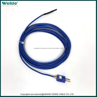 Thermocouple Power Cable T Type Cable with Blue Plug