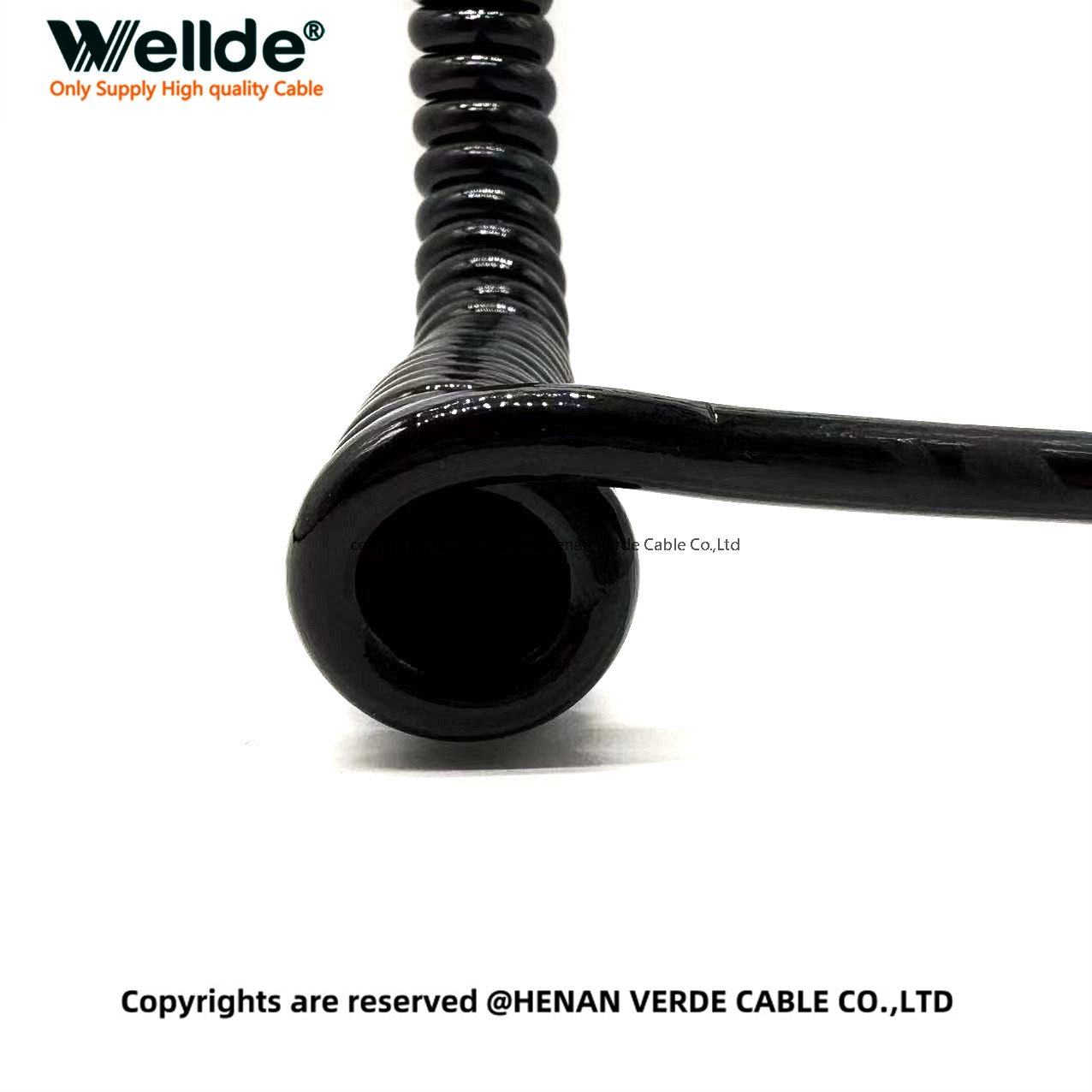 0.5mm² spiral cable for portable testing devices