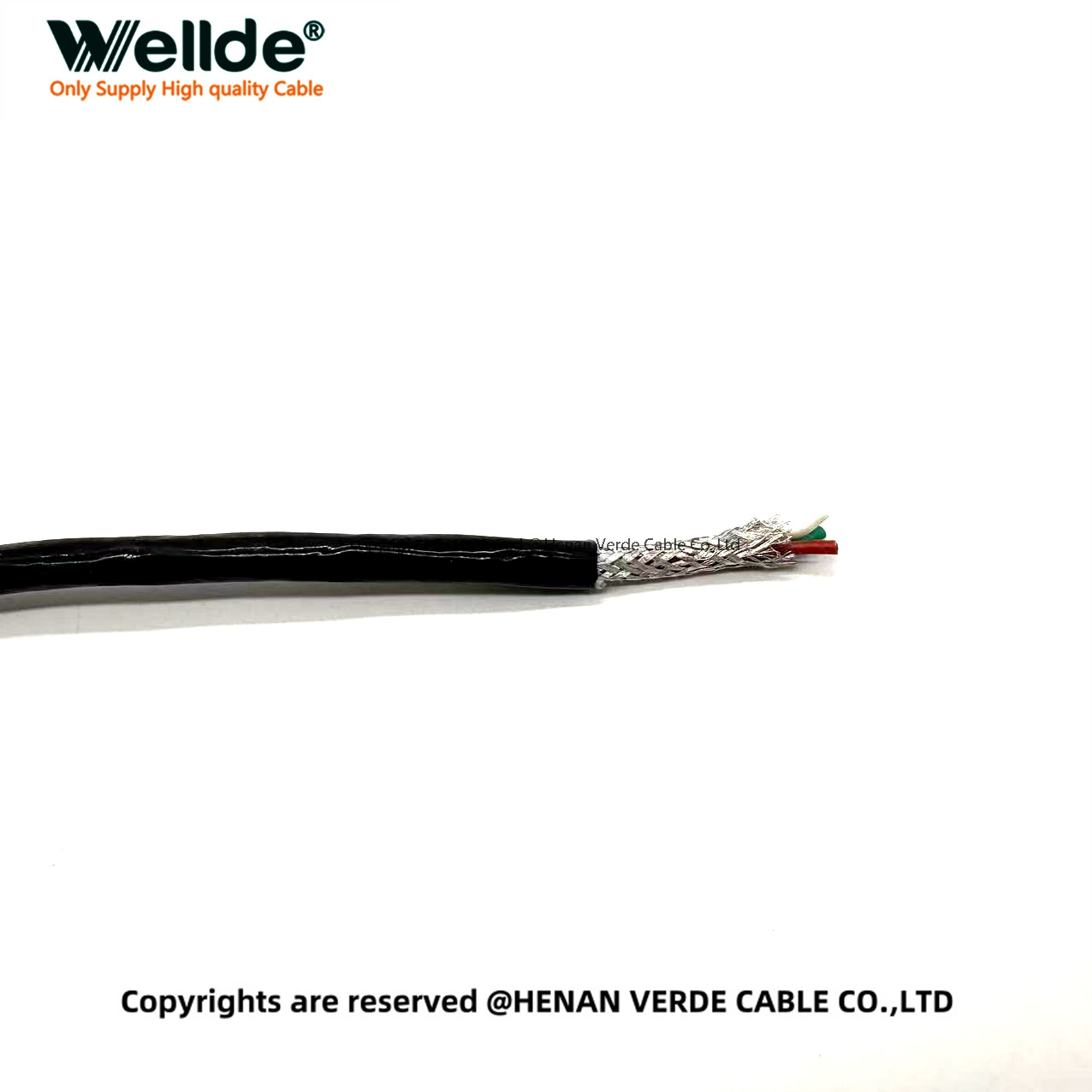 Heat-resistant silicone wire for industrial use
