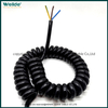 3 Core 1.0 Mm&sup2; 18AWG High Flexible Elastic Spiral Cable