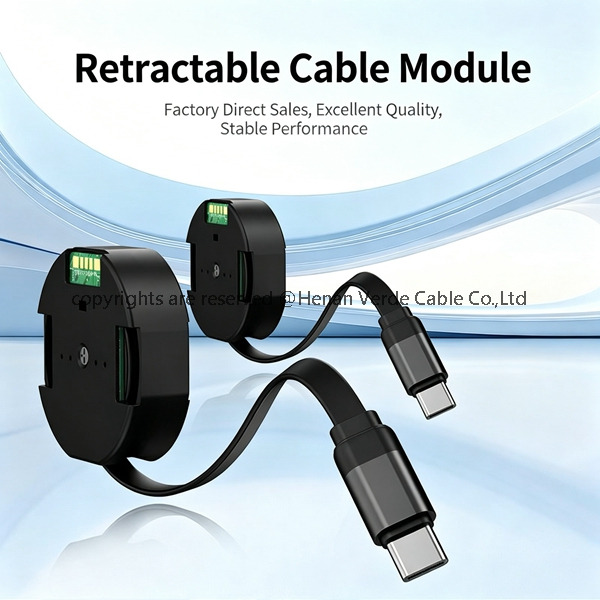 Type-C expansion cable winding core module