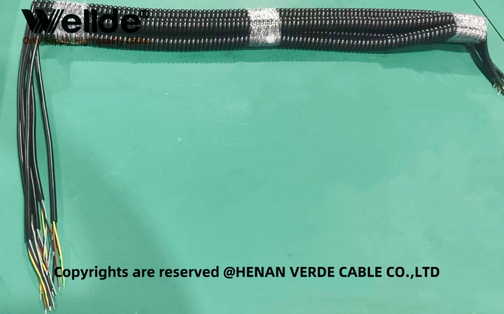 4 Core 0.75mm² Coiled Cable