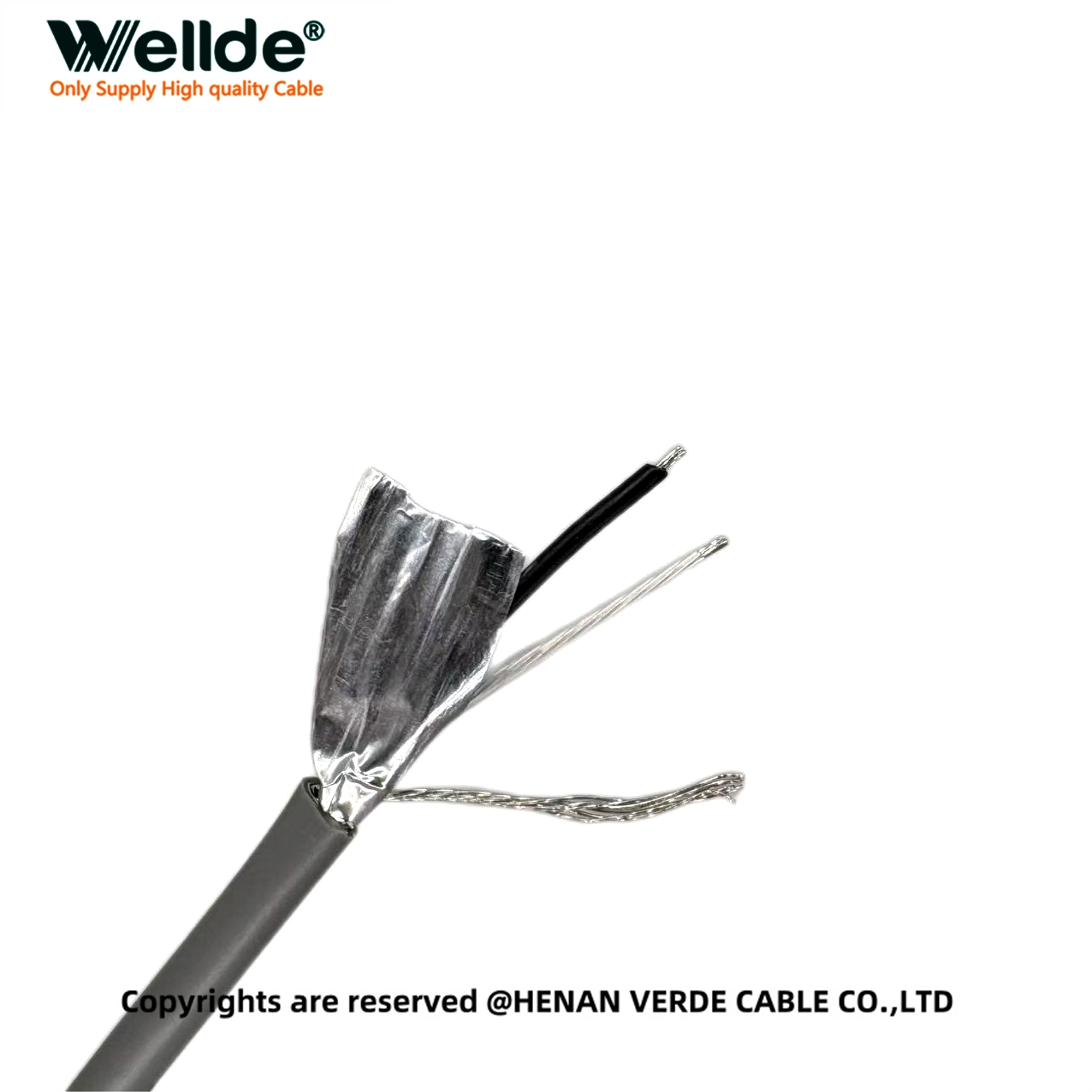 2 core tinned copper PVC insulation signal wire