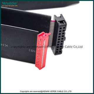 Customizable gray flat cable for internal wiring