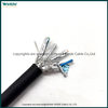 Cat 6a S/FTP Ethernet LAN Cable 24AWG Oxygen Free Copper 4Pairs 8Cores PVC Jacket Custom