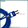 T‑Type Thermocouple Wire Copper‑Constantan PVC Blue Insulation Temperature Sensor 2‑Core Cable