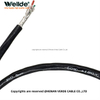 Flexible shielded silicone wire with silver plated copper