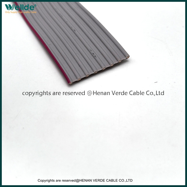 Flexible Flat Ribbon Cable Gray Color Coded Multi‑core FFC Cable For Electronics Assembly