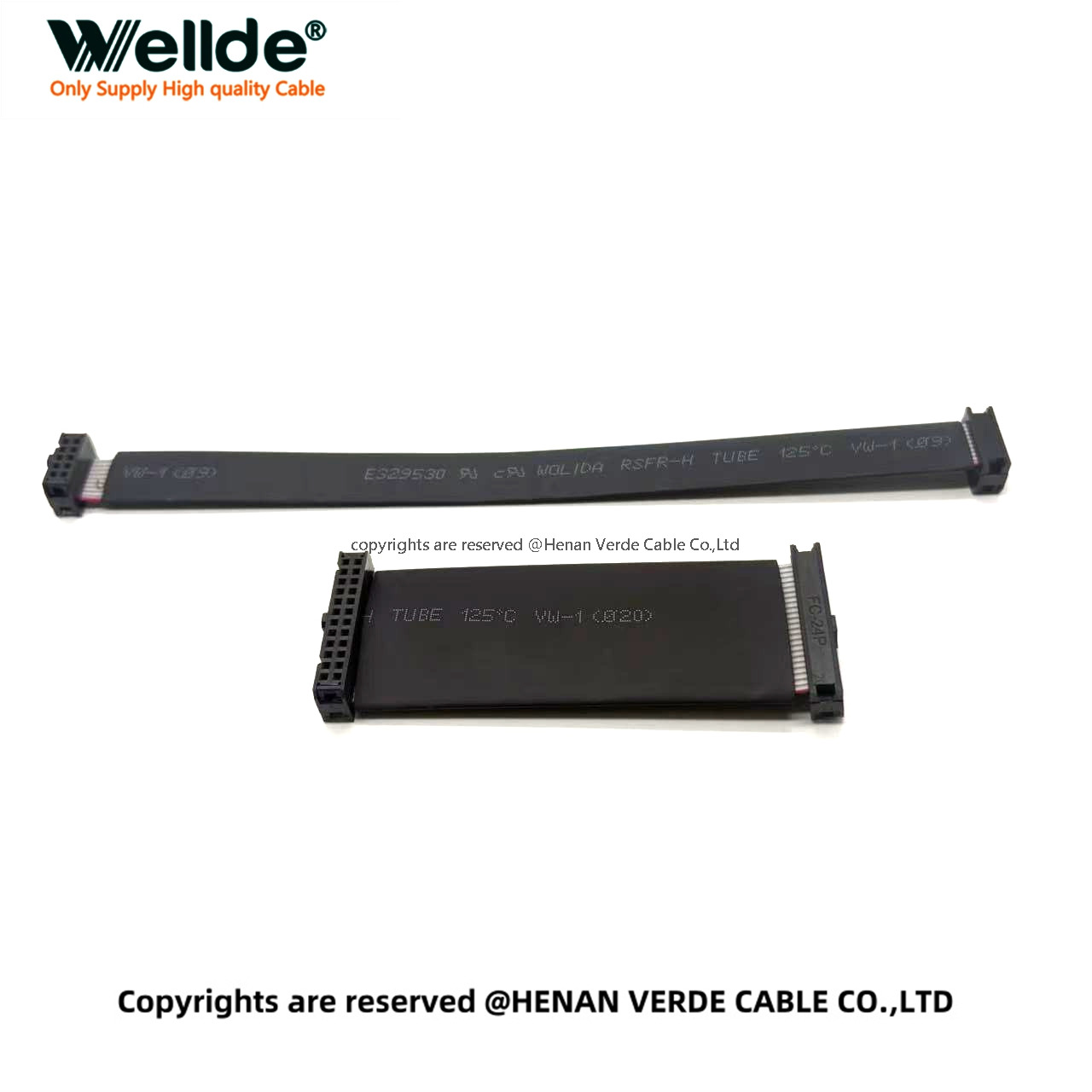 Compact 100mm flat ribbon cable for camera