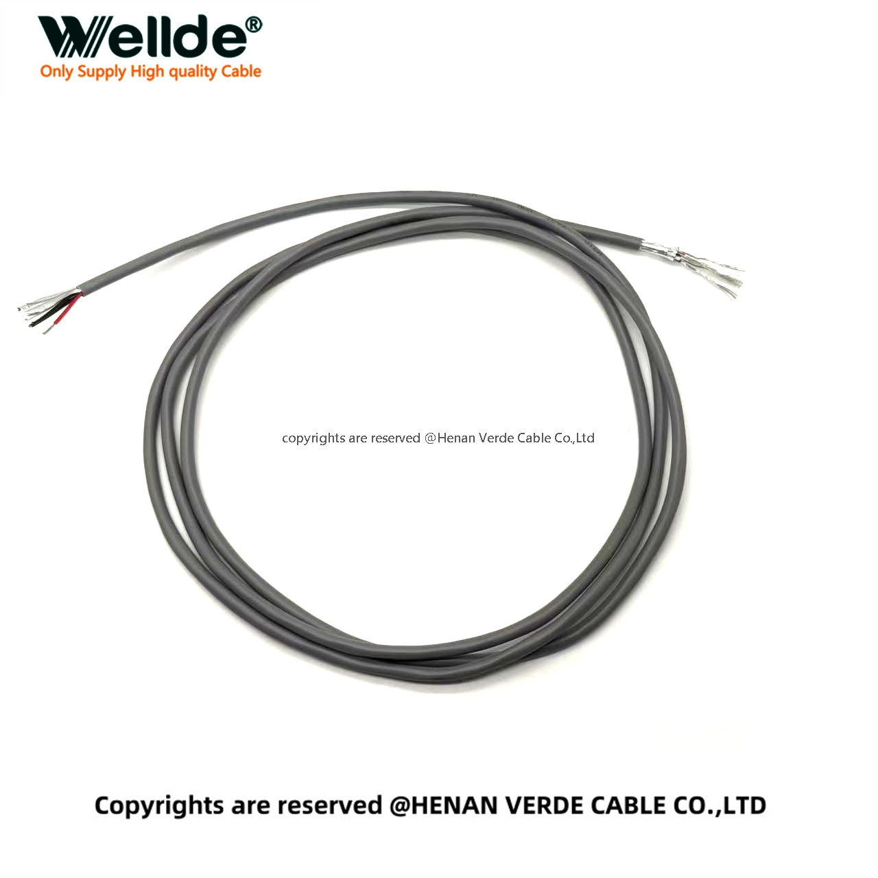 durable 4 core audio signal cable