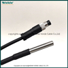 Temputer Sensor Cable for Grain Digita Temperature Measurement M12 Connector 24 AWG