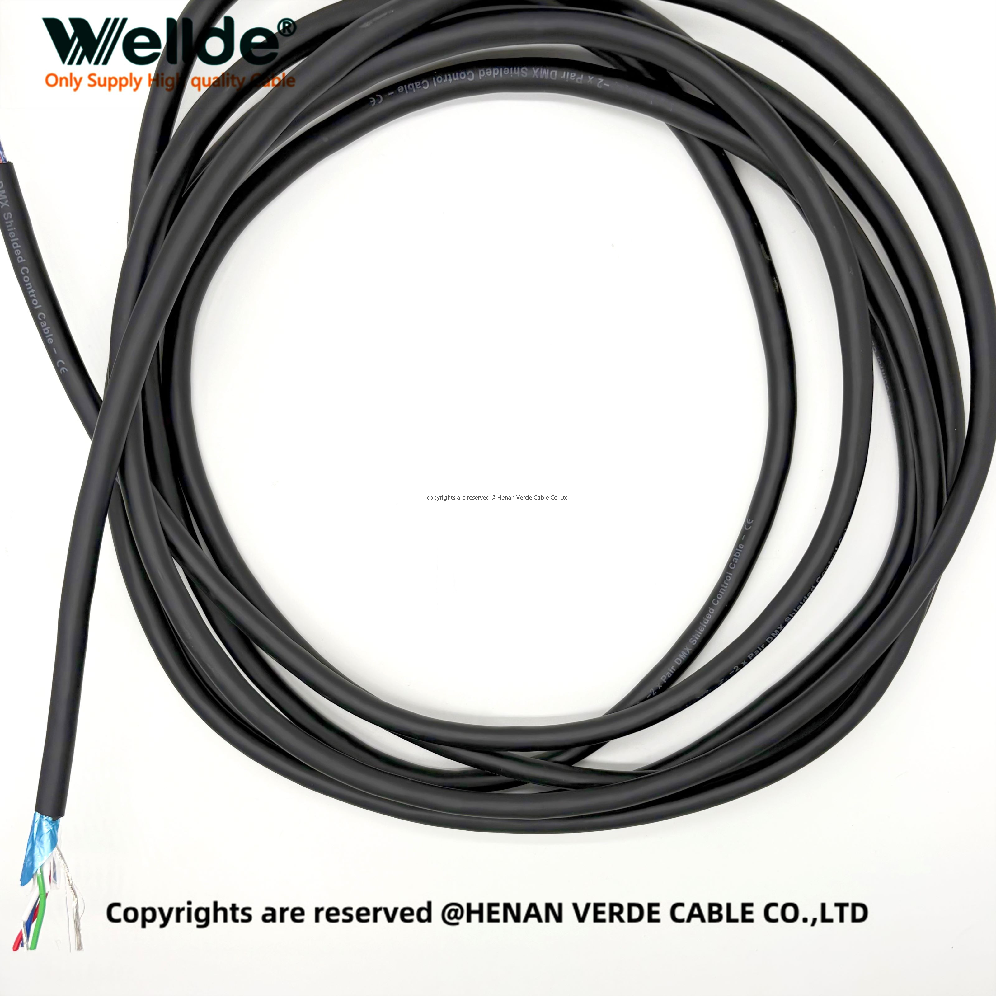 2 Pair DMX Shielded Control Cable For Stage Lighting