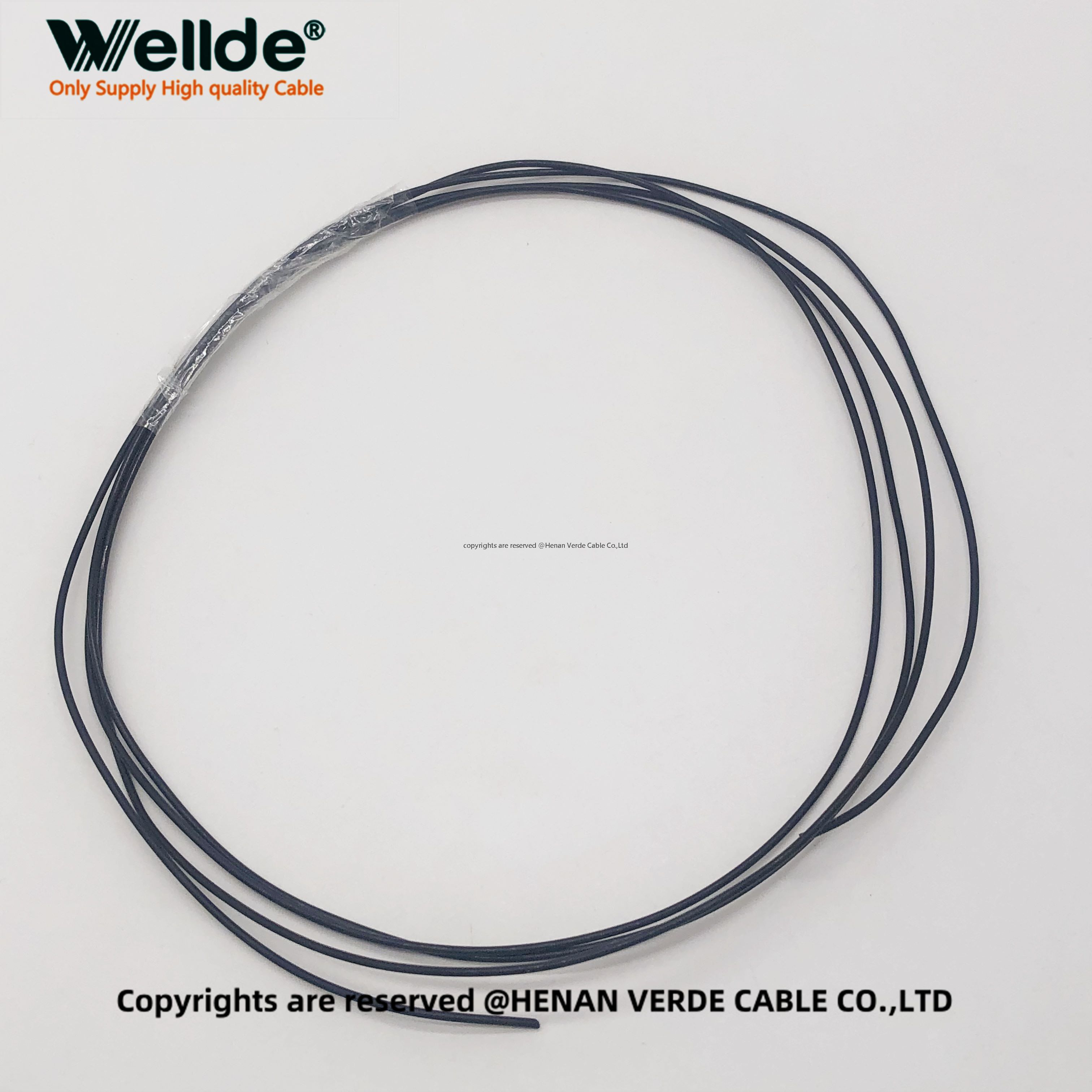 Thin gauge PTFE cable for aerospace