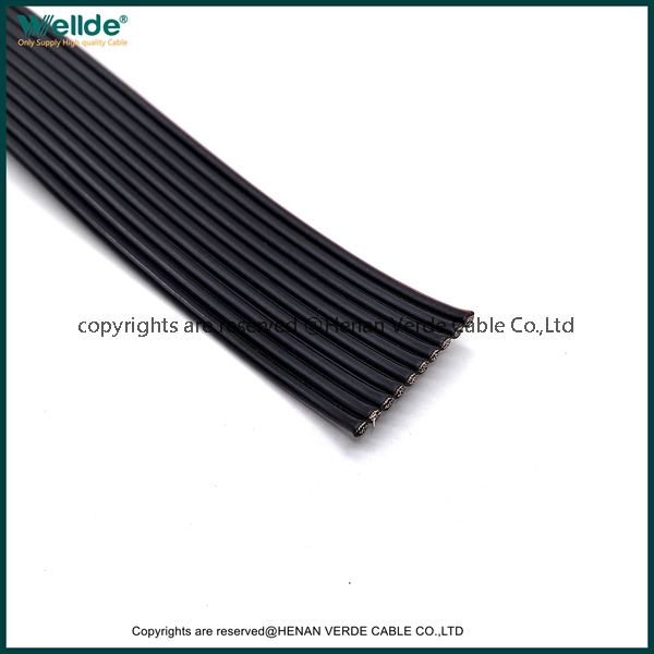 Flexible Flat Ribbon Cable Gray Color Coded Multi‑core FFC Cable For Electronics Assembly