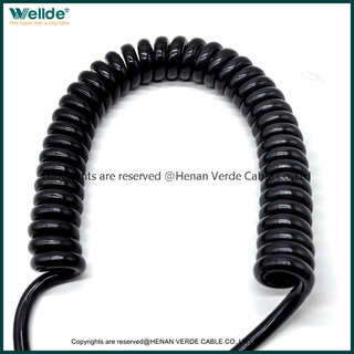 Factory Direct 1mm 3 Core Spiral Cable