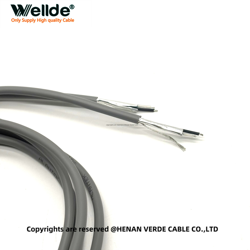 2 core 22AWG shielded control cable