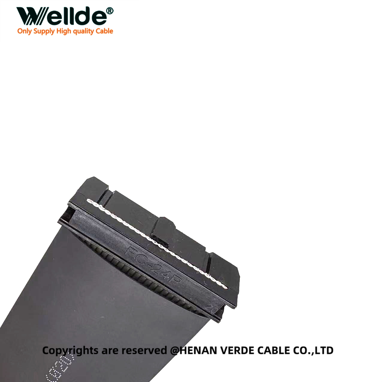 FFC 24 Pin 100mm Gray Cable