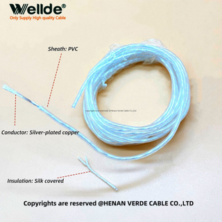 ASTVR Silver Plated Silk Covered Wire