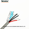 4 core straight audio control cable