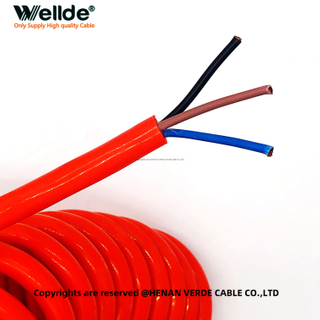 Industrial-Grade Coiled Spiral Cable