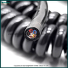 5 Core 1.0mm Coiled Spiral Cable High Quality Coiled Cable for Telephone