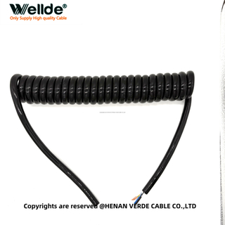 5 Core 1.5mm² Coiled Cable