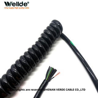 20AWG 18 Core Coiled Cable